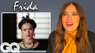 Salma Hayek Breaks Down Her Most Iconic Characters  GQ [upl. by Schriever]