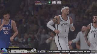 Nets3 game vs 76ers [upl. by Piselli]