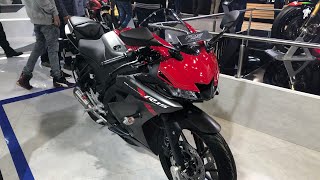 Yamaha R15 V3 Accessories  Red  MotorBeam [upl. by Buell994]