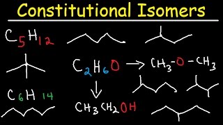 Drawing Constitutional Isomers of Alkanes  Organic Chemistry [upl. by Anwahsal]