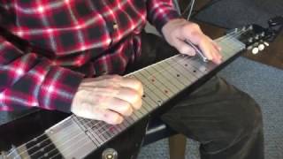 Lap Steel Guitar  Country String Pulls [upl. by Nayrda]