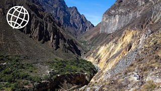 Colca Canyon Peru Amazing Places 4K [upl. by Itnahs]