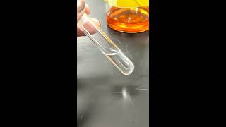 Reaction between Ethanol and Potassium Dichromate [upl. by Nilauqcaj]