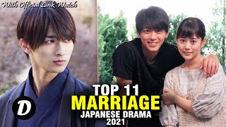 TOP 11 JAPANESE MARRIAGE DRAMA [upl. by Nirat]