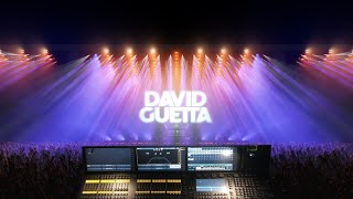 David Guetta Live on GrandMA2  Lightshow [upl. by Arita262]