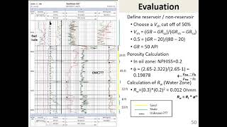 Well Log Interpretation Example [upl. by Haymes987]