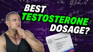 The Best Weekly Dose Of TESTOSTERONE Least SideEffects amp Optimum Results [upl. by Aneetsyrk]