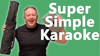 Simple Karaoke Setup for Mobile DJs  Add Another Component to your Services [upl. by Russia]