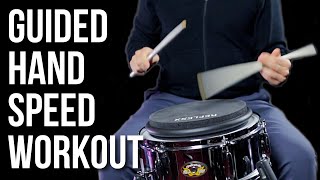 Creative Pad Patterns  Guided Hand Workout for Drummers [upl. by Eerej856]