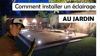 Installer un éclairage au jardin [upl. by Allac513]