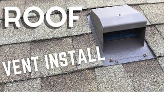 Roof Vent Install [upl. by Mail971]