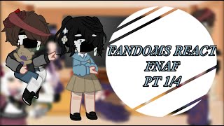 Fandoms React  FNAF  CC and Cassidy  14 [upl. by Lammond465]