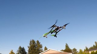 First Outdoor Flight  Dromida Vista UAV RTF Quadcopter RC Drone [upl. by Dominy]