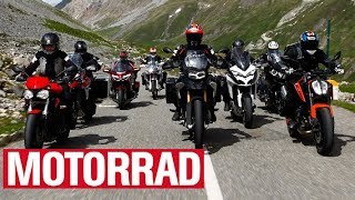 Alpen Masters 2018 Teil 1  Der größte MotorradVergleichstest der Welt [upl. by Aia160]