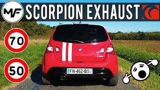 TWINGO 2 RS SCORPION EXHAUST [upl. by Karilynn449]