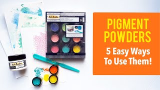 5 Easy Ways To Use Pigment Powders [upl. by Koenraad612]