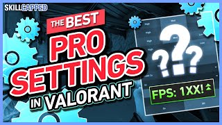 The BEST PRO SETTINGS in Valorant  Video Graphics FPS Minimap amp More [upl. by Boles851]