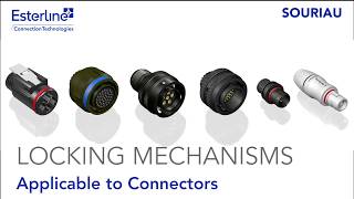 Locking Mechanisms Applicable to Connectors [upl. by Sreip]