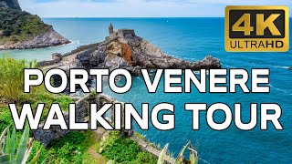 PORTO VENERE Italy ► Walking Tour  Top Things to Do 4K ► [upl. by Naol]