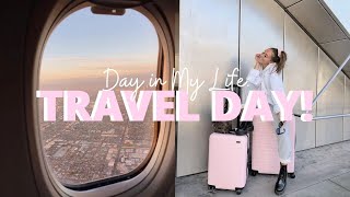 TRAVEL DAY VLOG Airport Essentials Whats In My Bag Airplane Snacks Netflix Downloads and more [upl. by Amhsirak]