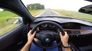 6Speed Manual BMW M5 E60 POV Test Drive amp Soundcheck [upl. by Ainnet311]