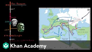 Fall of the Roman Empire  World History  Khan Academy [upl. by Acinorrev]