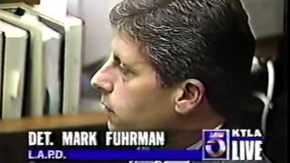 OJ TRIAL F Lee Bailey VS Mark Fuhrman [upl. by Lenzi]