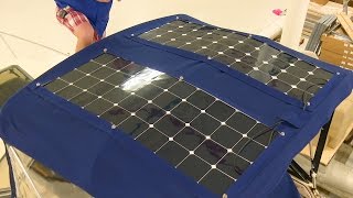 How to Install Solar Panels on a Bimini [upl. by Ddat]