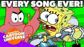 Every SpongeBob Song EVER 🎵  Nicktoons [upl. by Apollus573]