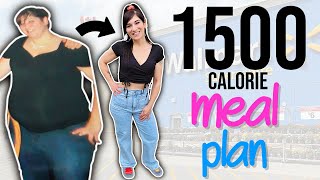 My 1500 Calorie WALMART WEIGHT LOSS MEAL PLAN No Cook amp Budget Friendly [upl. by Cesaro871]