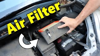 How To Clean Your Car Air Filter in 3 Easy Steps [upl. by Fabrienne]