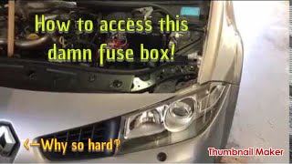 How to access fuses on your Renault [upl. by Alessandro]