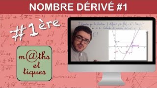 Calculer le nombre dérivé 1  Première [upl. by Jayme222]