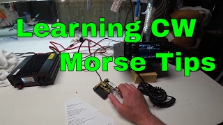 Learning CW Morse Code Tips for Amateur Ham Radio [upl. by Erasaec611]