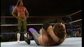 Brutus Beefcake vs Jobber WWF 1990 [upl. by Aurelia]