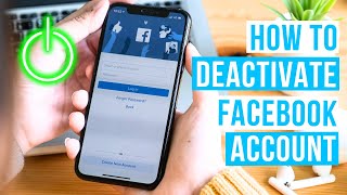 How to DEACTIVATE FACEBOOK account [upl. by Park117]