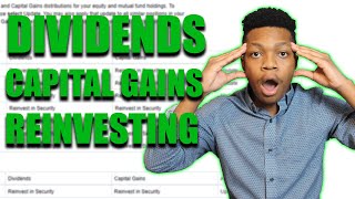 How To Automatically Reinvest Dividends amp Capital Gains With Fidelity 2021 [upl. by Tereb]