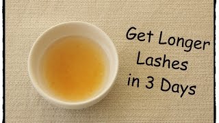 Longer Lashes in 3 days [upl. by Mohsen]