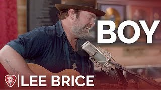 Lee Brice  Boy Acoustic  The George Jones Sessions [upl. by Ilsel449]