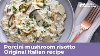 PORCINI MUSHROOM RISOTTO Original Italian recipe [upl. by Soutor626]