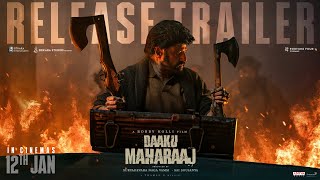 Daaku Maharaaj Release Trailer  NBK Pragya Shraddha BobbyDeol Urvashi R  Thaman  Bobby Kolli [upl. by Rehotsirhc]