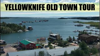 Yellowknife OLD TOWN Neighbourhood Driving Tour  Yellowknife Northwest Territories Canada [upl. by Hayyikaz357]