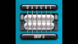 Perfect Guitar Tuner Drop D  D A D G B E [upl. by Oetsira609]