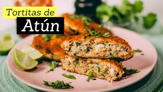 Receta de Tortitas de Atún ¡SÚPER FÁCIL  Recién Cocinados [upl. by Rovert527]