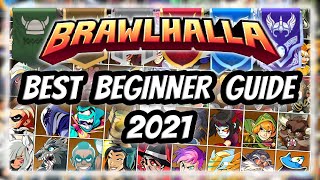 BRAWLHALLA BEST BEGINNER GUIDE  Terminology  Attacks  Combos Movement  2021 brawlhalla [upl. by Voltz]