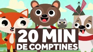 20 Minutes de Comptines pour les Enfants  Meunier Tu Dors  Le Monde des Zibous [upl. by Odlanir]