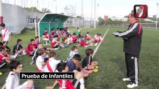 Domenech y las pruebas de Infantiles en River [upl. by Johanan]