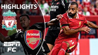 Liverpool vs Arsenal in Philadelphia  Highlights  ESPN FC [upl. by Airitac123]