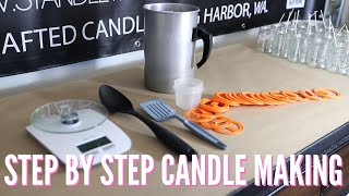 Step by step candle making  A visual candle making guide for everyone [upl. by Saffren]