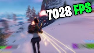 7028 FPS su FORTNITE ECCO COME [upl. by Gladine395]